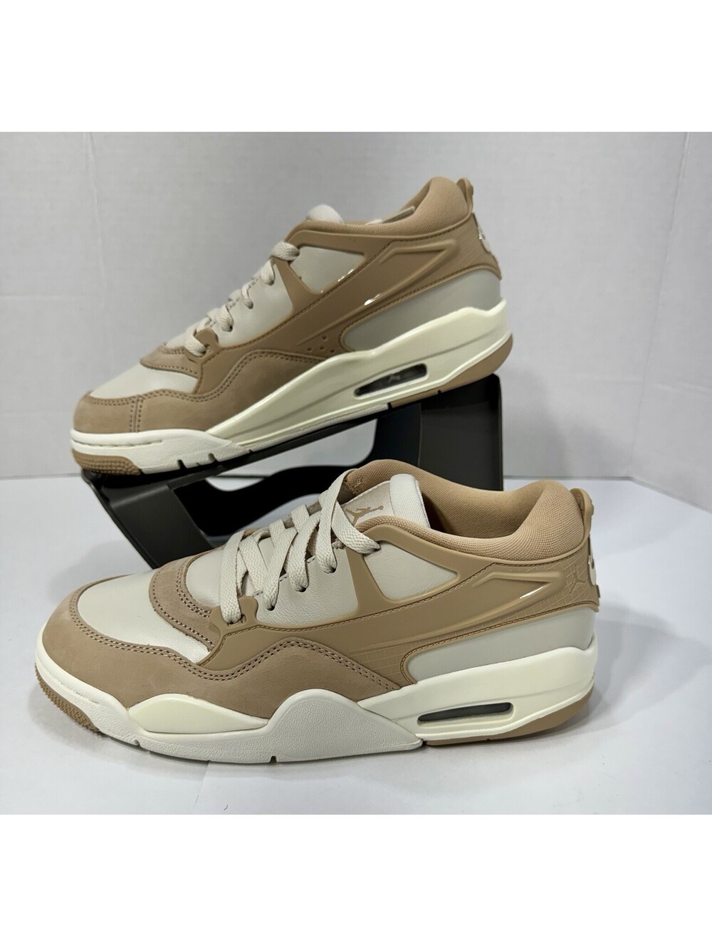 New Nike Air Jordan 4 RM Beige/Brown FQ7940-202 Women’s 8